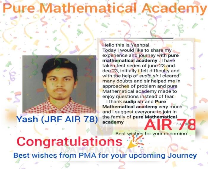Pure mathematical academy pure mathematical academy csir net fees best