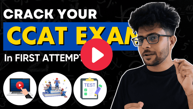 CCAT Full Course Section A + B + C [ Videos + Notes + Mock Test ]