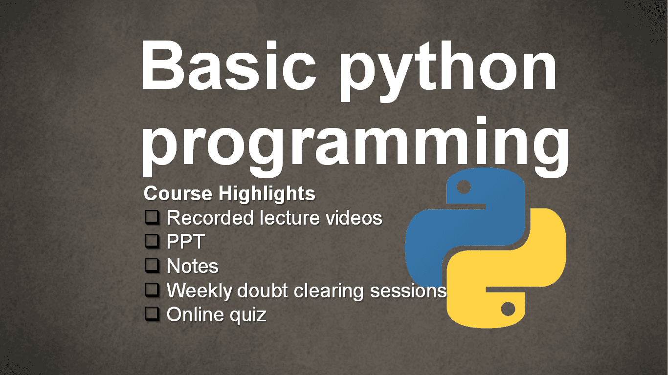 Basic Python Programming